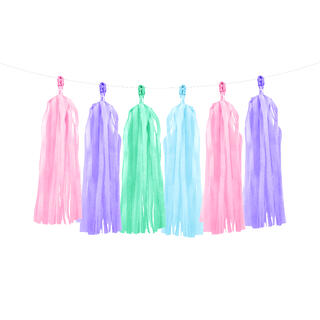 Girlander - Tassel - Pastell 30cm - 1.5m