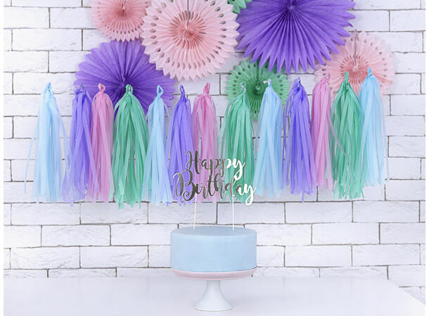 Girlander - Tassel - Pastell 30cm - 1.5m 