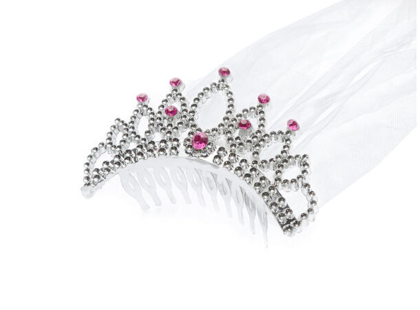 Tiara Slør - Utdrikningslag - Dame Plast 