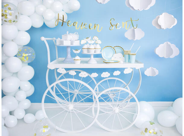 Konfetti - Rund - Gull 2.5cm - 15g 