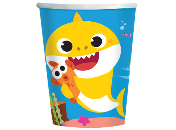 Kopper - Baby Shark - Papp 2.5dl - 8pk 