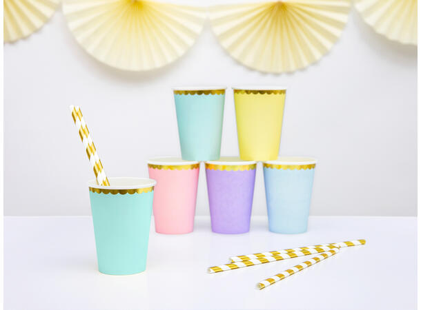 Kopper - Mintgrønn - Papp 1.8dl - 6pk 