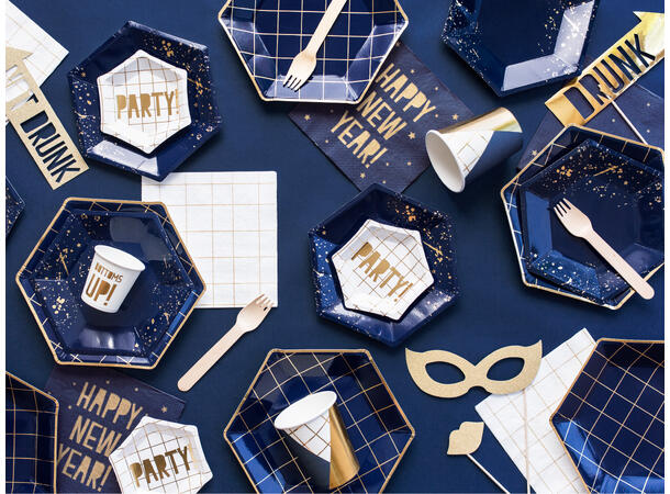 Photoprops - Fotoboks - Party Gull 8pk