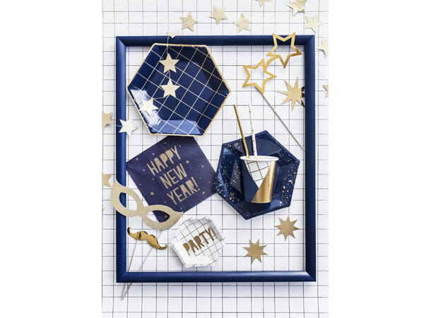 Photoprops - Fotoboks - Party Gull 8pk 