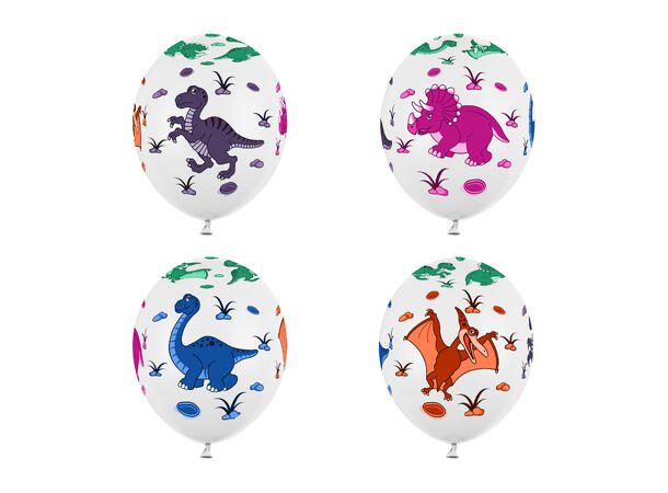 Ballonger - Dinosaur 30cm - 6pk