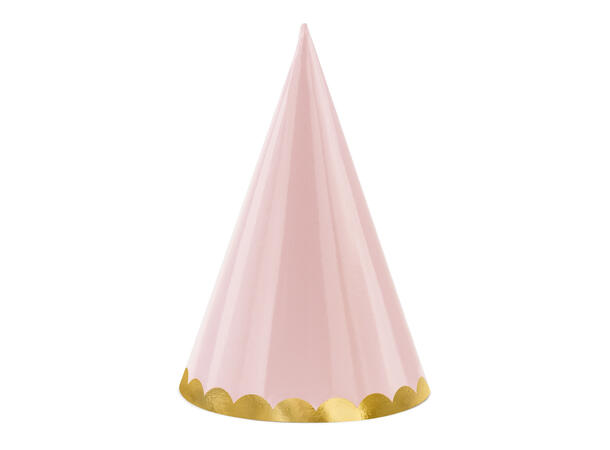 Festhatter - Pastell - Papp 16cm - 6pk