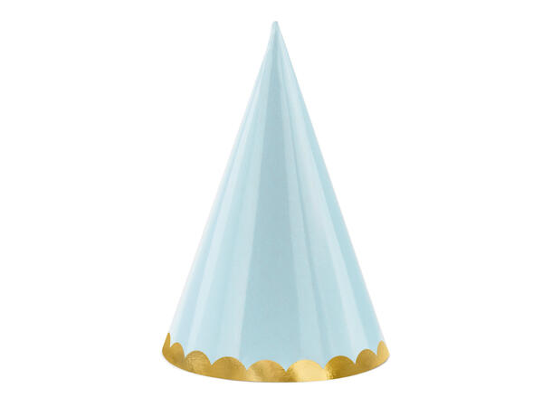 Festhatter - Pastell - Papp 16cm - 6pk