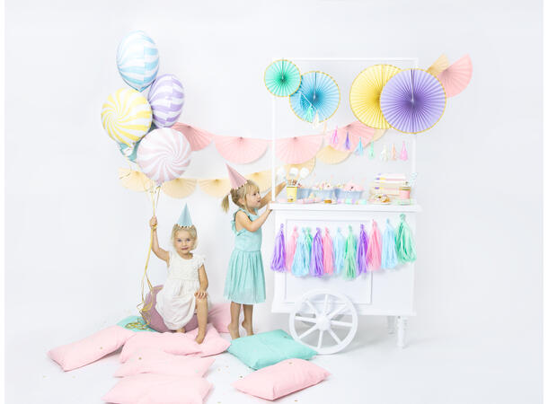 Festhatter - Pastell - Papp 16cm - 6pk 