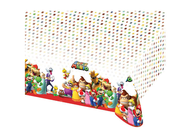 Bordduk - Super Mario - Plast 120x180cm