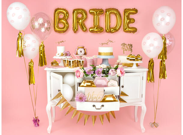 Girlander - Tassel - Gull 30cm - 1.5m 