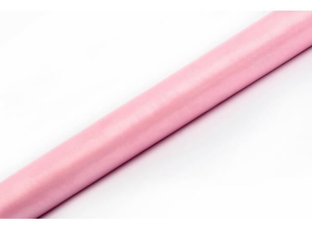 Bordløper - Organza - Lys Rosa Tekstil 0.36x9m 