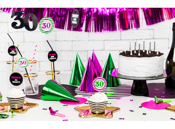 Festfløyter - Flere Farger - Metallic 6pk 