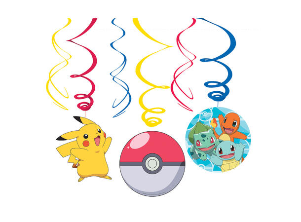 Hengende Virvel - Pokemon 61cm - 6pk