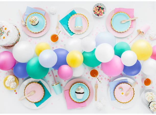 Kopper - Lys Blå - Papp 1.8dl - 6pk 