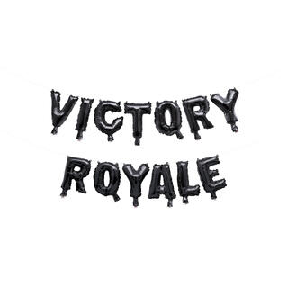 Ballongbanner - Fortnite Victory Royale Folie - 20cm