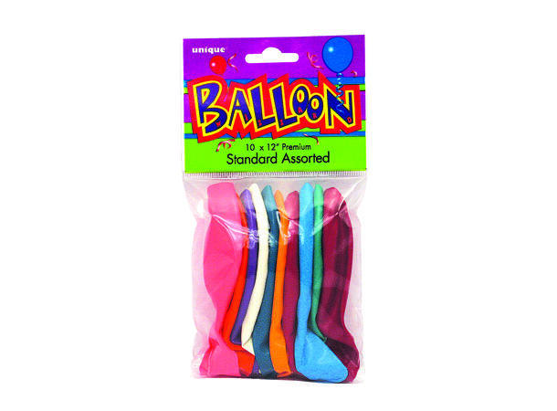 Ballonger - Assortert 30cm - 10pk