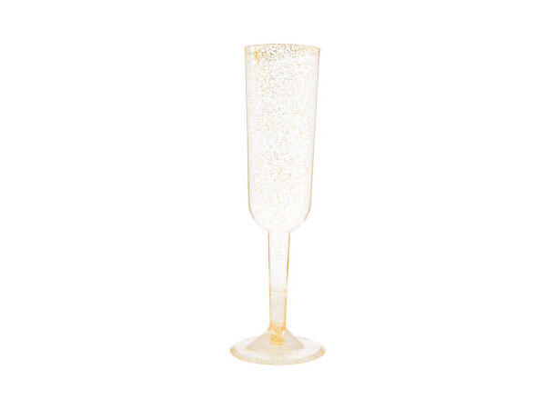 Champagneglass - Glitter Gull 2dl - 4pk