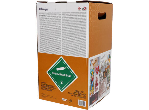 Heliumtank - XL 1 Tank - 50 x 23cm Ballonger 