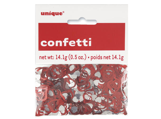 Konfetti - Hjerter 15g