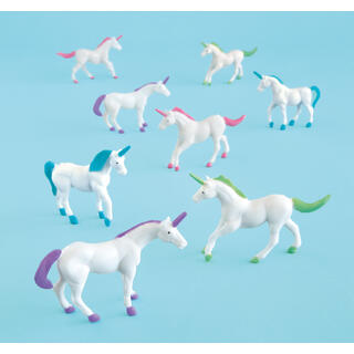 Minileke - Enhjørning Figurer 8pk
