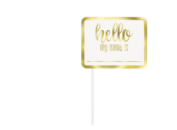 Photo Props - Hello Baby - Folie 10pk 