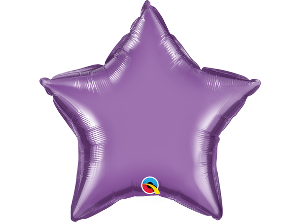 20ST Chrome Purple – Stjerne (Pakket) 1 Folieballong - 51cm (20")
