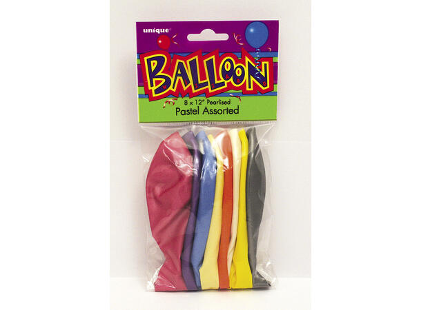Ballonger - Pastell 30cm - 10pk
