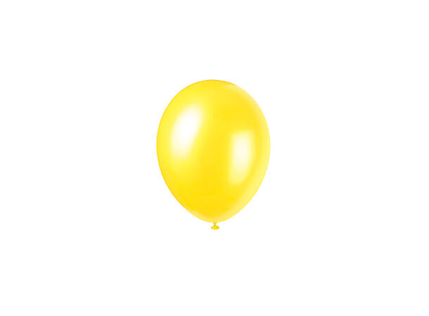 Ballonger - Perlemor Gul 30cm - 50pk
