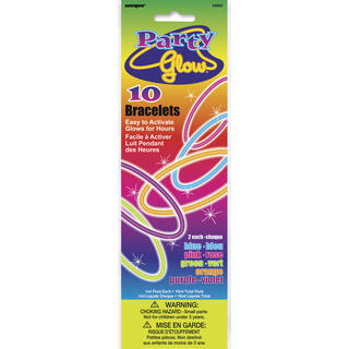 Glow Stick - Armbånd - Assortert 10pk