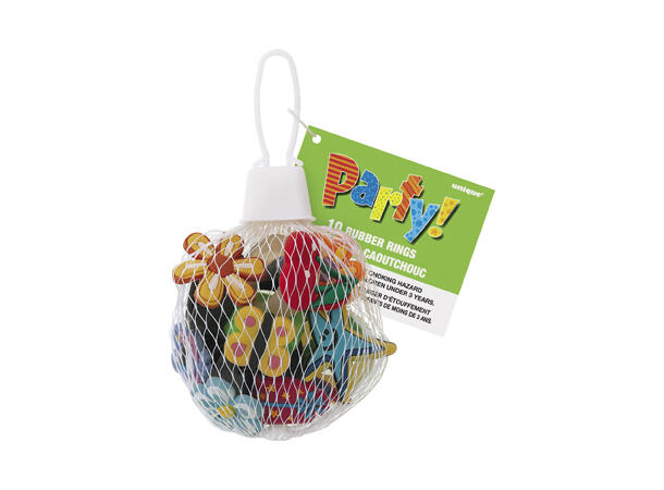 Gummiringer - Assortert 10pk