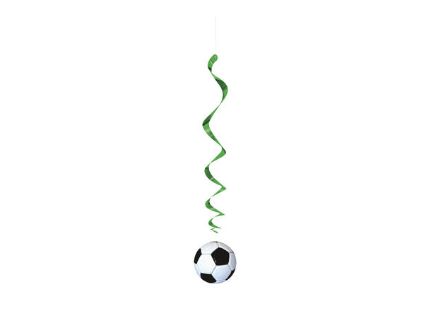 Hengende Virvel - 3D Fotball 66cm - 3pk 