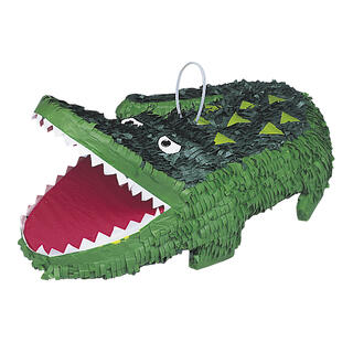 Klassisk Pinata - Alligator / Krokodille Standard