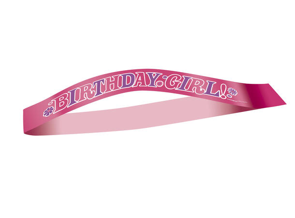 Sash - Belte - Birthday Girl Sateng