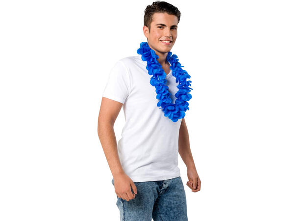 Blomsterkrans - Neon Blå Polyester