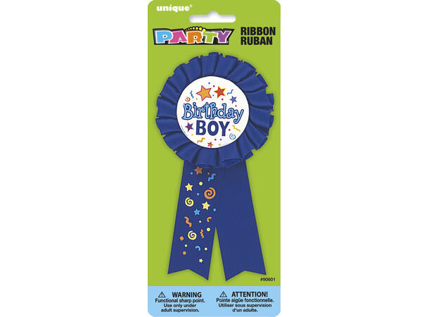 Bursdag - Premiesløyfe - Birthday Boy Nylon