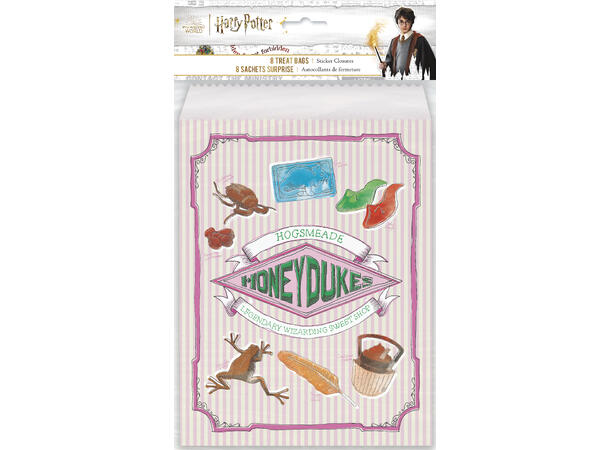 Godteposer - Harry Potter - Merkelapper 8pk