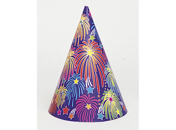 Partyhatter - Livlig 8pk