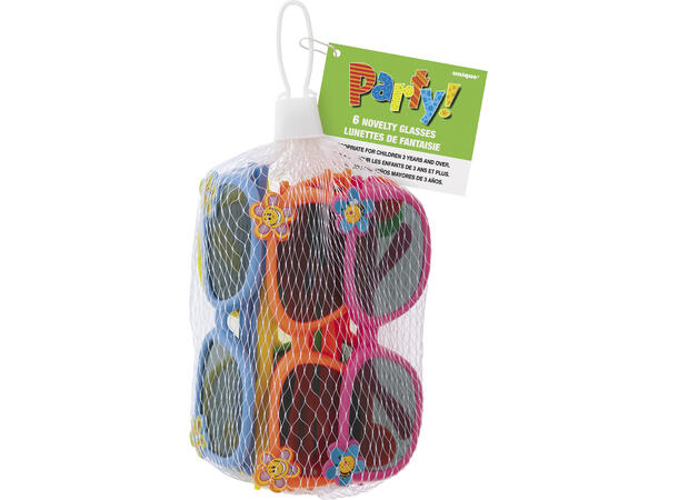 Solbriller - Plast 6pk 