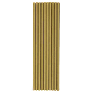 Sugerør - Gull - Papp 20cm - 10pk