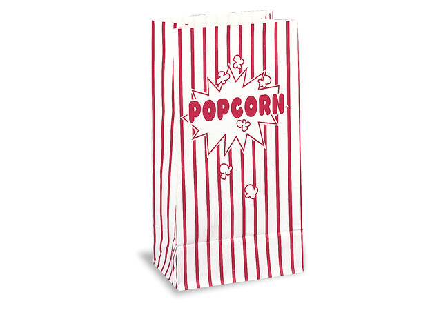Popcorn - Papirpose 25x13cm - 10pk