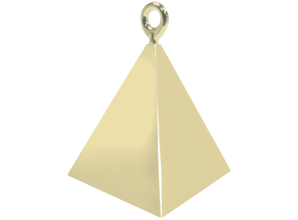 Pyramid weight Soft Gold Eske med 12