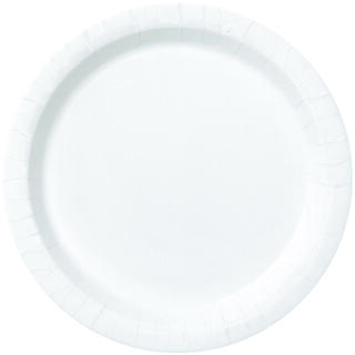 Tallerken - Hvit 23cm - 8pk
