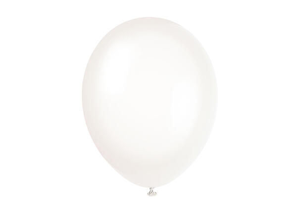 Ballonger - Gjennomsiktig 30cm - 10pk
