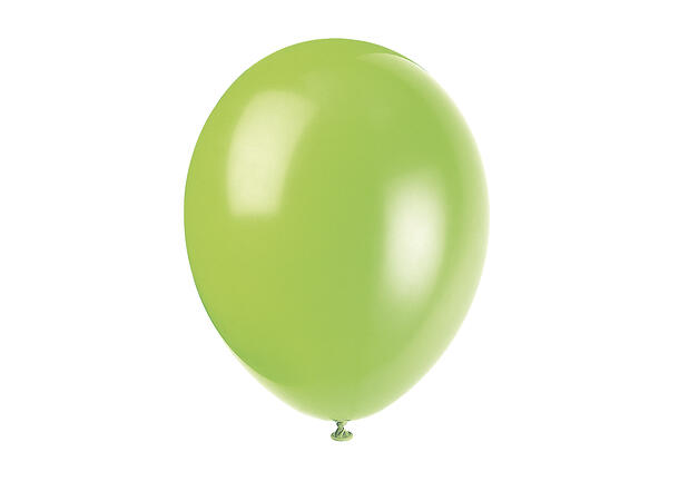 Ballonger - Lys Grønn 30cm - 10pk