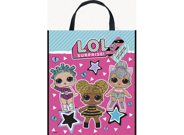Gavepose - LOL Surprise! - Plast Stor - 30x27cm