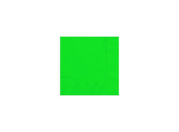 Papirservietter - Esmerald Grønn 33x33cm - 20pk