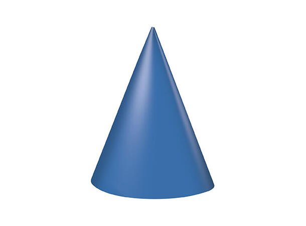 Partyhatter Bursdag - Assorterte Farger 8pk
