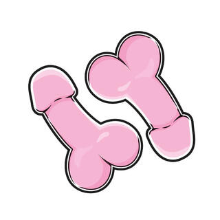 Partypopper - Utdrikningslag - Penis 28cm
