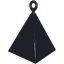 Pyramid weight Black 1 Ballongvekt