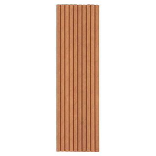 Sugerør - Rosegull - Papp 20cm - 10pk